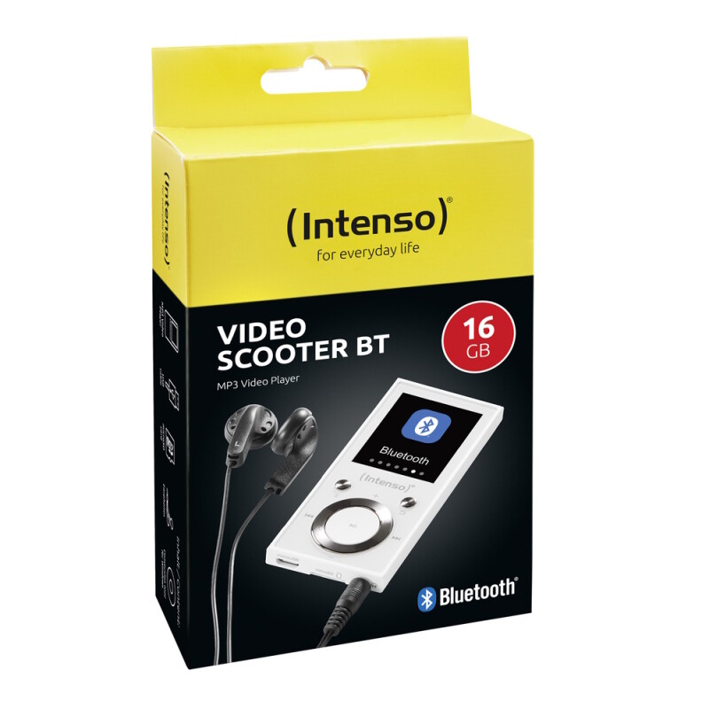 Intenso MP3 Video Player 16GB Λευκό Bluetooth